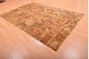 Modern Beige Hand Knotted 60 X 810 Area Rug 100-76297 Thumb 3