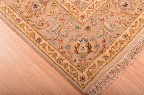 Jaipur Beige Hand Knotted 40 X 511 Area Rug 100-76298 Image 11