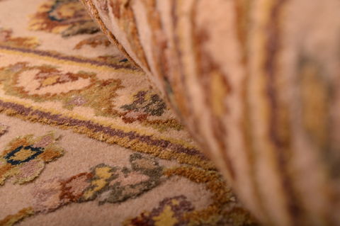 Jaipur Beige Hand Knotted 40 X 511 Area Rug 100-76298 Image 14