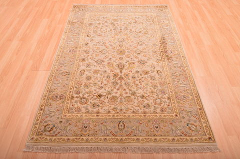 Jaipur Beige Hand Knotted 40 X 511 Area Rug 100-76298 Image 1