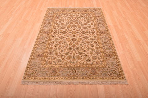 Jaipur Beige Hand Knotted 40 X 511 Area Rug 100-76298 Image 5