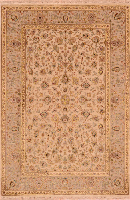 Jaipur Beige Hand Knotted 40 X 511 Area Rug 100-76298 Image 0