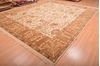 Mahal Beige Hand Knotted 1110 X 147  Area Rug 100-76310 Thumb 18