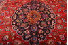 Mashad Red Hand Knotted 110 X 165  Area Rug 100-76314 Thumb 13