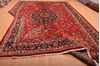 Mashad Red Hand Knotted 110 X 165  Area Rug 100-76314 Thumb 18