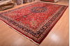 Mashad Red Hand Knotted 110 X 165  Area Rug 100-76314 Thumb 2