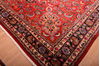 Mashad Red Hand Knotted 110 X 165  Area Rug 100-76314 Thumb 7