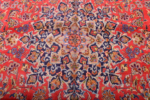 Najaf-abad Red Hand Knotted 96 X 156 Area Rug 100-76315 Image 10