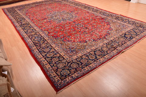 Najaf-abad Red Hand Knotted 96 X 156 Area Rug 100-76315 Image 20