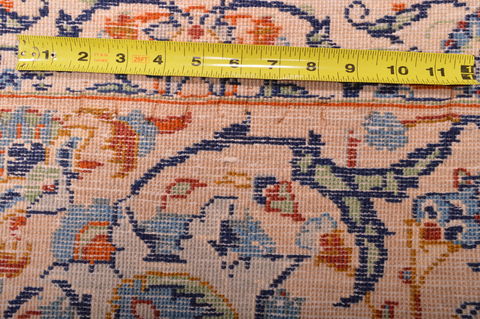 Kashan Green Hand Knotted 106 X 147 Area Rug 100-76317 Image 19