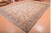 Kashan Green Hand Knotted 106 X 147 Area Rug 100-76317 Thumb 2