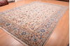 Kashan Green Hand Knotted 106 X 147 Area Rug 100-76317 Thumb 6