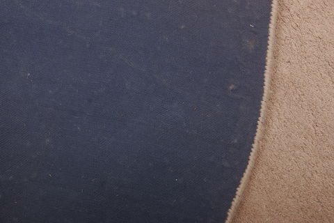 Indo-Nepal Beige Round Hand Tufted 60 X 60  Area Rug 155-76318 Image 3