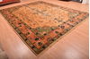 Pishavar Beige Hand Knotted 104 X 1211 Area Rug 100-76323 Thumb 3