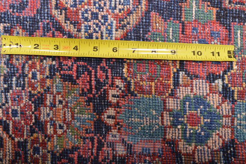 Moshk Abad Red Hand Knotted 106 X 166 Area Rug 100-76325 Image 16