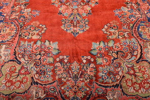 Moshk Abad Red Hand Knotted 106 X 166 Area Rug 100-76325 Image 21