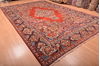 Moshk Abad Red Hand Knotted 106 X 166  Area Rug 100-76325 Thumb 5