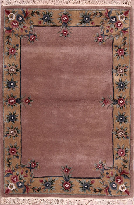 Indo-Nepal Multicolor Hand Tufted 40 X 60  Area Rug 155-76329 Image 0