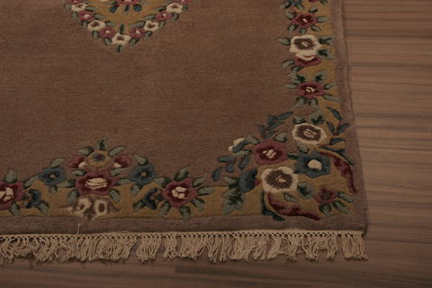 Indo-Nepal Multicolor Hand Tufted 40 X 60  Area Rug 155-76331 Image 2