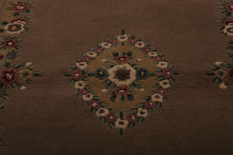 Indo-Nepal Multicolor Hand Tufted 40 X 60  Area Rug 155-76331 Image 3