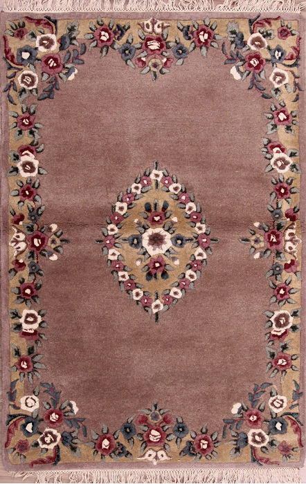Indo-Nepal Multicolor Hand Tufted 40 X 60  Area Rug 155-76331 Image 0
