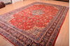 Mahal Red Hand Knotted 100 X 149  Area Rug 100-76335 Thumb 5