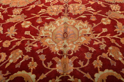 Jaipur Red Hand Knotted 123 X 179 Area Rug 100-76336 Image 15