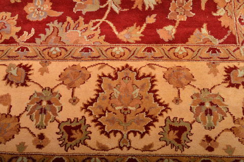 Jaipur Red Hand Knotted 123 X 179 Area Rug 100-76336 Image 18