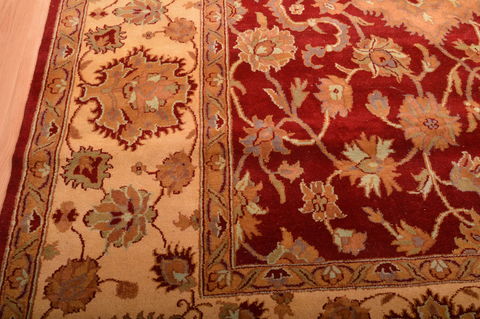 Jaipur Red Hand Knotted 123 X 179 Area Rug 100-76336 Image 5