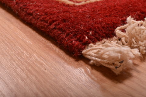Jaipur Red Hand Knotted 123 X 179 Area Rug 100-76336 Image 6