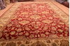 Jaipur Red Hand Knotted 123 X 179  Area Rug 100-76336 Thumb 1