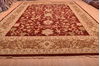 Jaipur Red Hand Knotted 120 X 155  Area Rug 100-76338 Thumb 15