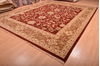 Jaipur Red Hand Knotted 120 X 155  Area Rug 100-76338 Thumb 16
