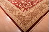 Jaipur Red Hand Knotted 120 X 155  Area Rug 100-76338 Thumb 4