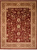 Jaipur Red Hand Knotted 120 X 155  Area Rug 100-76338 Thumb 0