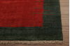 Gabbeh Red Hand Knotted 41 X 51 Area Rug 155-76339 Thumb 3