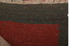 Gabbeh Red Hand Knotted 41 X 51 Area Rug 155-76339 Thumb 5