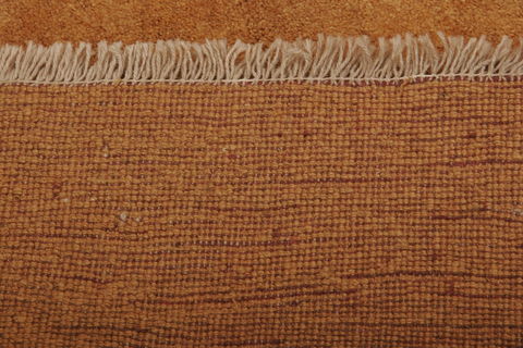 Gabbeh Beige Hand Knotted 33 X 65 Area Rug 155-76349 Image 4
