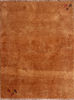 Gabbeh Beige Hand Knotted 33 X 65  Area Rug 155-76349 Thumb 0