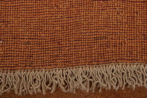 Gabbeh Beige Hand Knotted 27 X 64 Area Rug 155-76350 Image 5