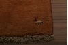 Gabbeh Beige Hand Knotted 27 X 64 Area Rug 155-76350 Thumb 3