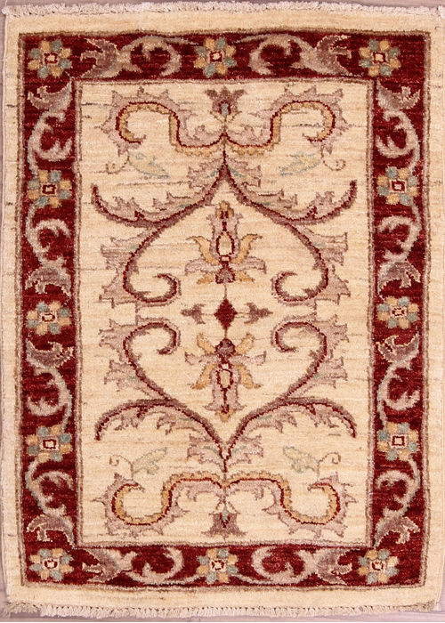 Sarouk Multicolor Hand Knotted 24 X 28 Area Rug 155-76366 Image 0