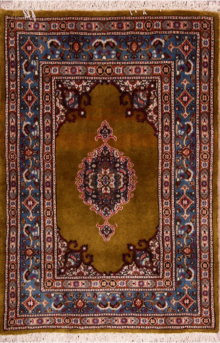 Mood Multicolor Hand Knotted 26 X 39  Area Rug 155-76369 Image 0