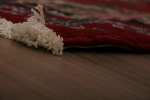 Tabriz Red Hand Knotted 24 X 31  Area Rug 155-76373 Image 5