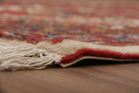 Sarouk Multicolor Hand Knotted 24 X 34 Area Rug 155-76377 Image 5