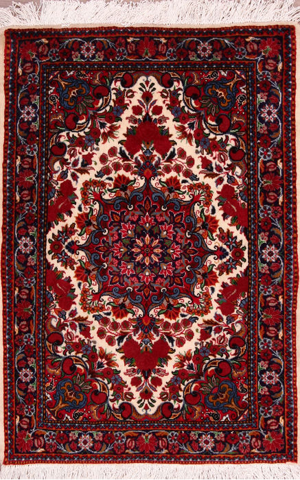 Sarouk Multicolor Hand Knotted 24 X 34 Area Rug 155-76377 Image 0