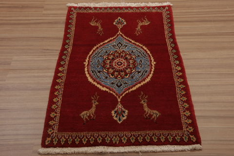 Mood Multicolor Hand Knotted 22 X 45  Area Rug 155-76383 Image 7