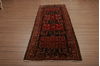 Meshkin Multicolor Runner Hand Knotted 35 X 103 Area Rug 155-76387 Thumb 1