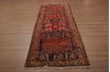 Meshkin Multicolor Runner Hand Knotted 35 X 103 Area Rug 155-76387 Thumb 2