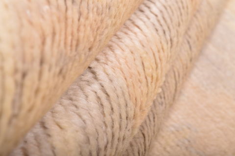 Oushak Beige Hand Knotted 82 X 1010  Area Rug 100-76389 Image 7